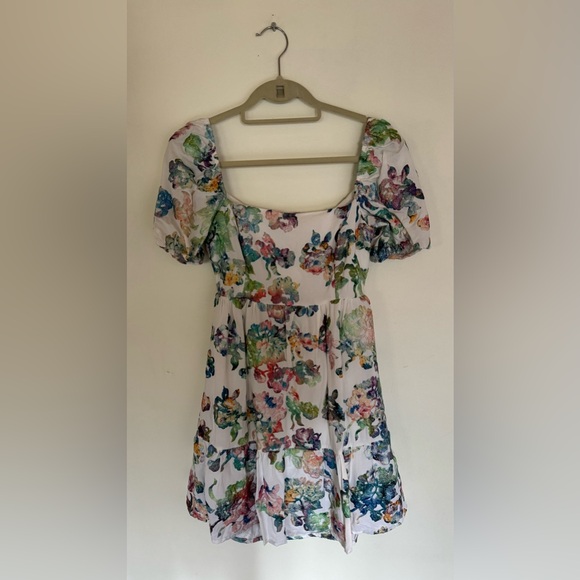 Park & Fifth Floral Mini Dress - Picture 1 of 2